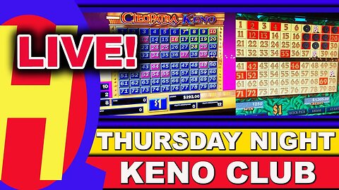 🔴LIVE Keno Play from Belterra Park Casino! #ThursdayNightKenoClub