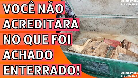 VOCÊ NÃO VAI ACREDITAR NO QUE FOI ACHADO NA CÁPSULA DO TEMPO DATADA DE 1972! #curiosidades