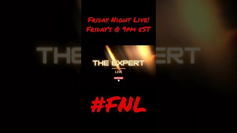 Join us every Friday Night for live comedy, chat and talk. #FNL #Shorts #shortsvideo