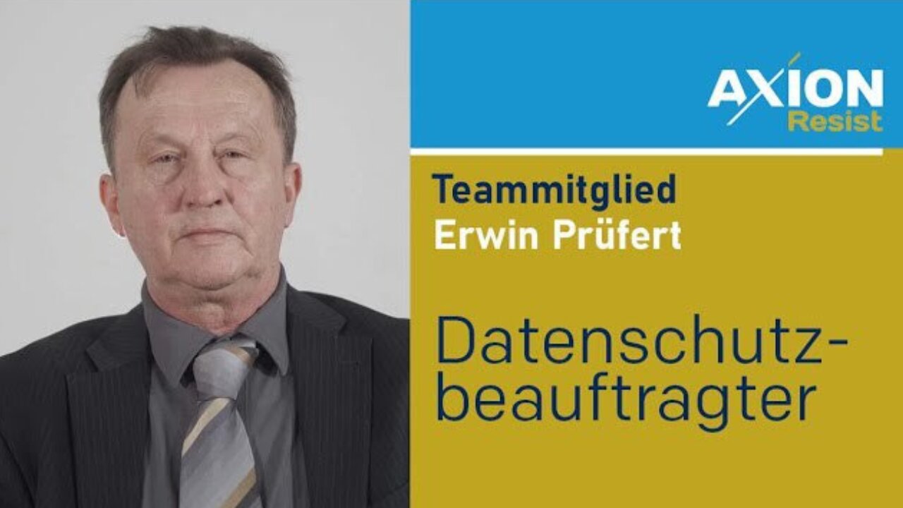 Datenschutz heißt Opferschutz -Erwin Prüfert