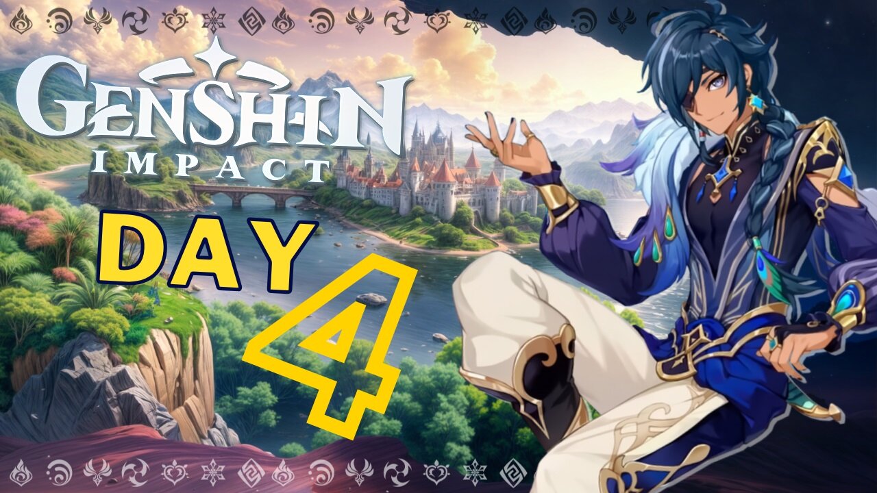 Discovering Teyvat’s Secrets: Genshin Impact Day 4 Live