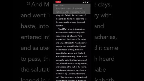 Morning Prayer 43: Luke 1:37