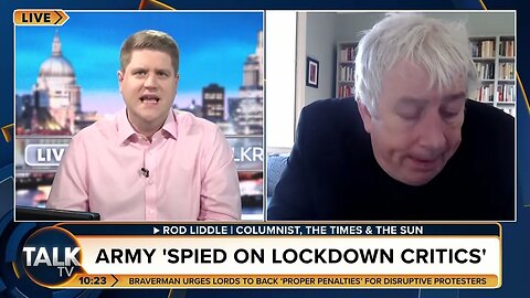 Liddle: Gov used military to spy on lockdown critics "enormous scandal... minister should be sacked"