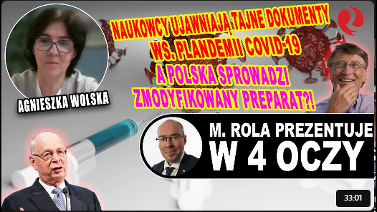 Naukowcy ujawniają tajne dokumenty ws. PLANdemii COVID-19 a Polska sprowadzi zmodyfikowany