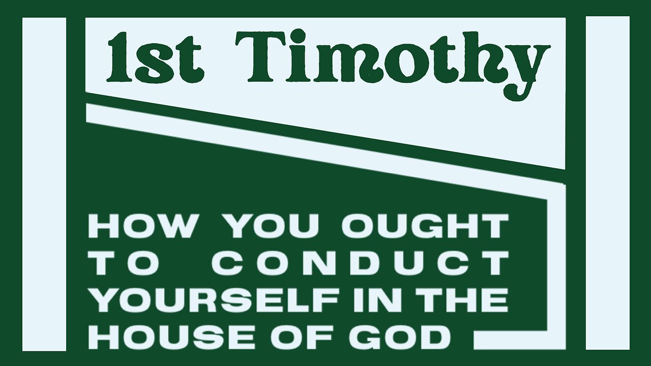 CCRGV: 1 Timothy 4:6-16 Exercise to Godliness