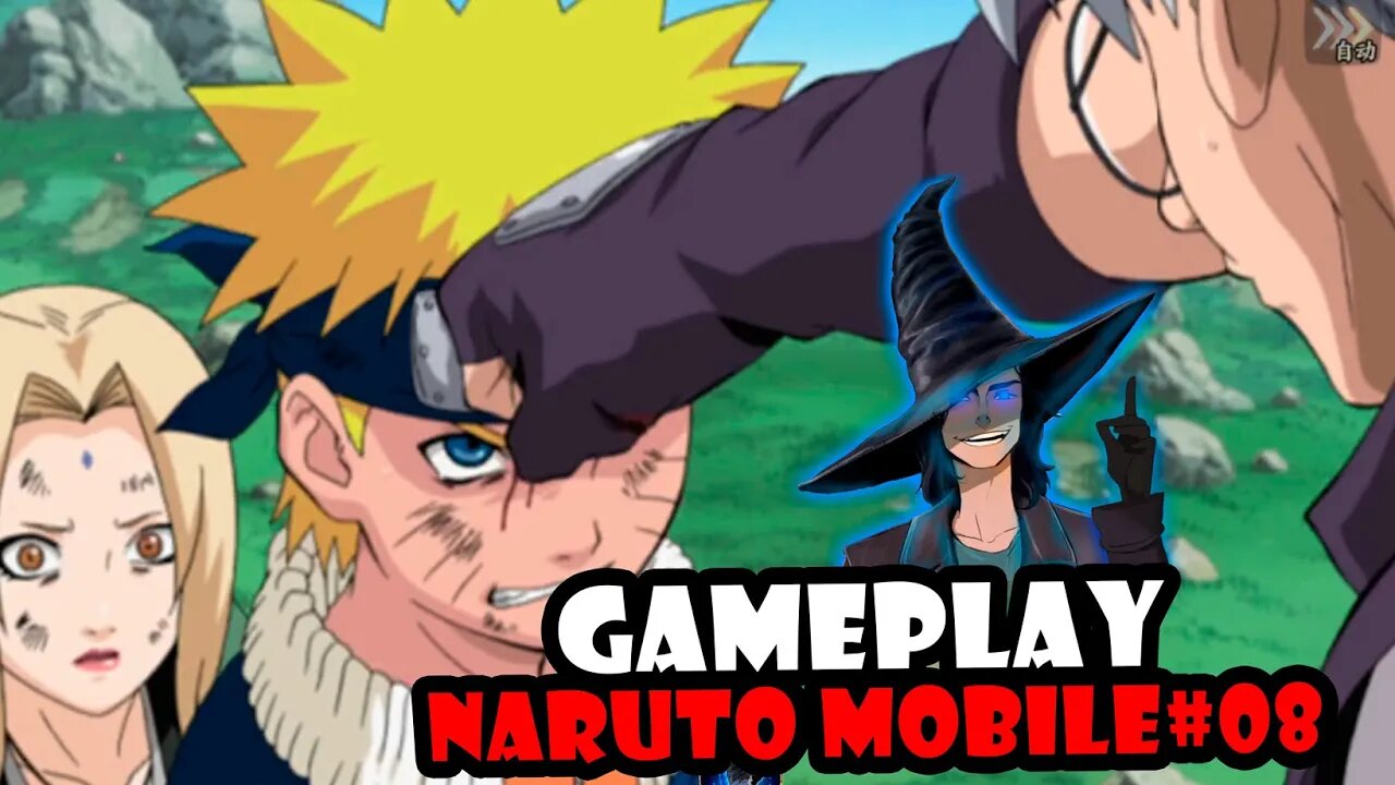 GAME PLAY #08 DE NARUTO ONLINE MOBILE 2023 #narutoonlinemobile #tomoyosan #narutoonline #gameplay