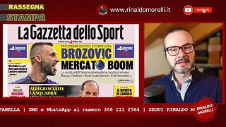 Rassegna Stampa 28.01.2023 #252 - Da Zaniolo a Brozo mercato movimentato Maldini risolleva il Milan?