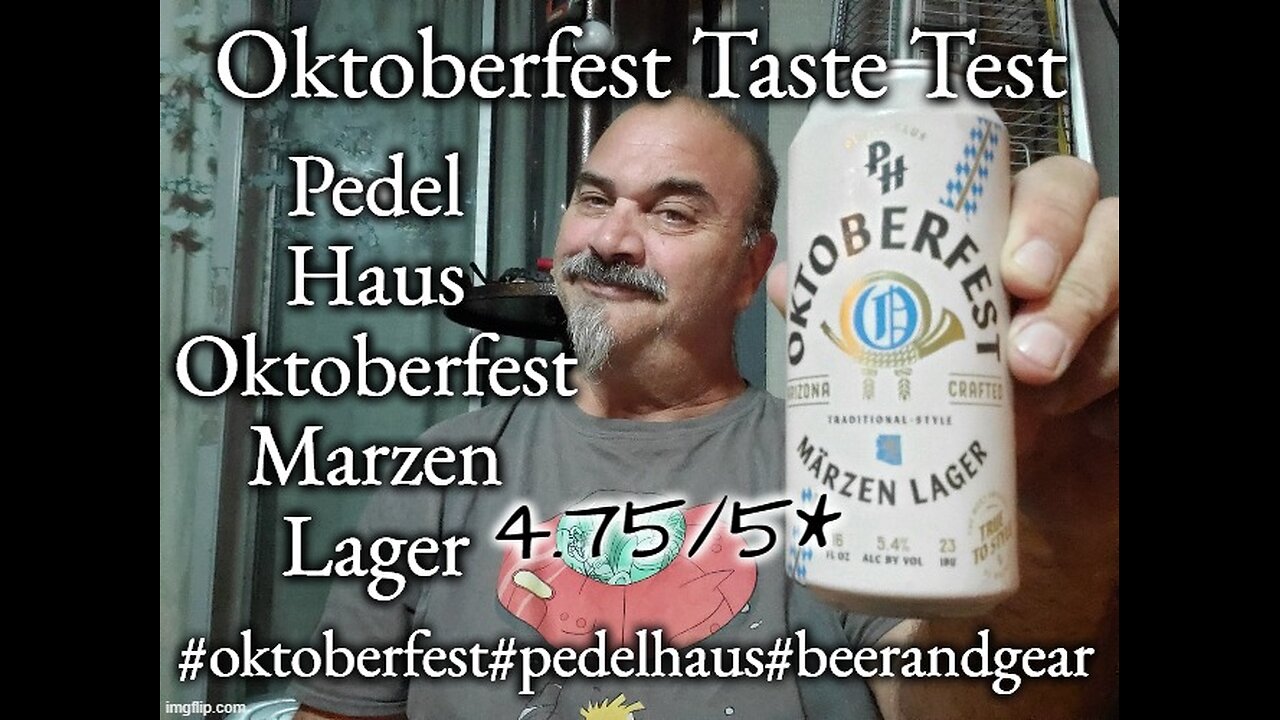 Oktoberfest Taste Test: Pedel Haus Marzen Lager 4.75/5*