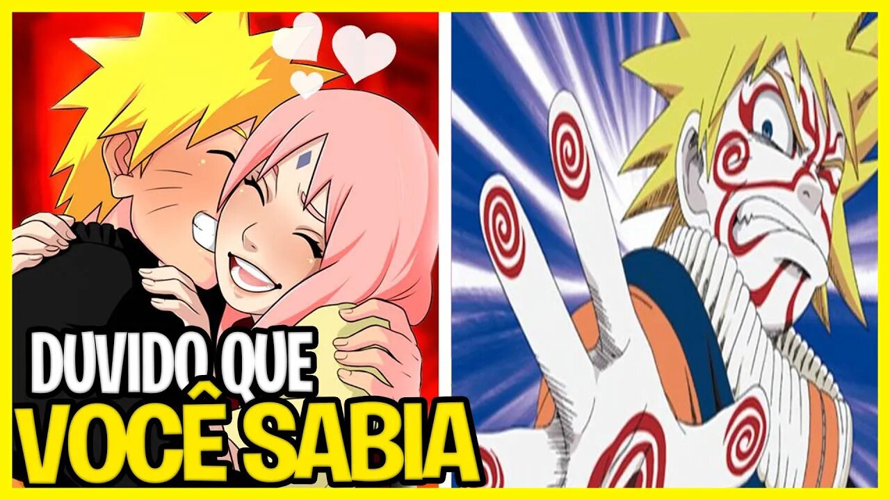 Naruto: 50 FATOS QUE VOCÊ NÃO SABIA!! (Curiosidades)