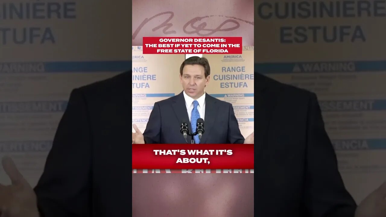 DeSantis: The best is yet to come in Florida