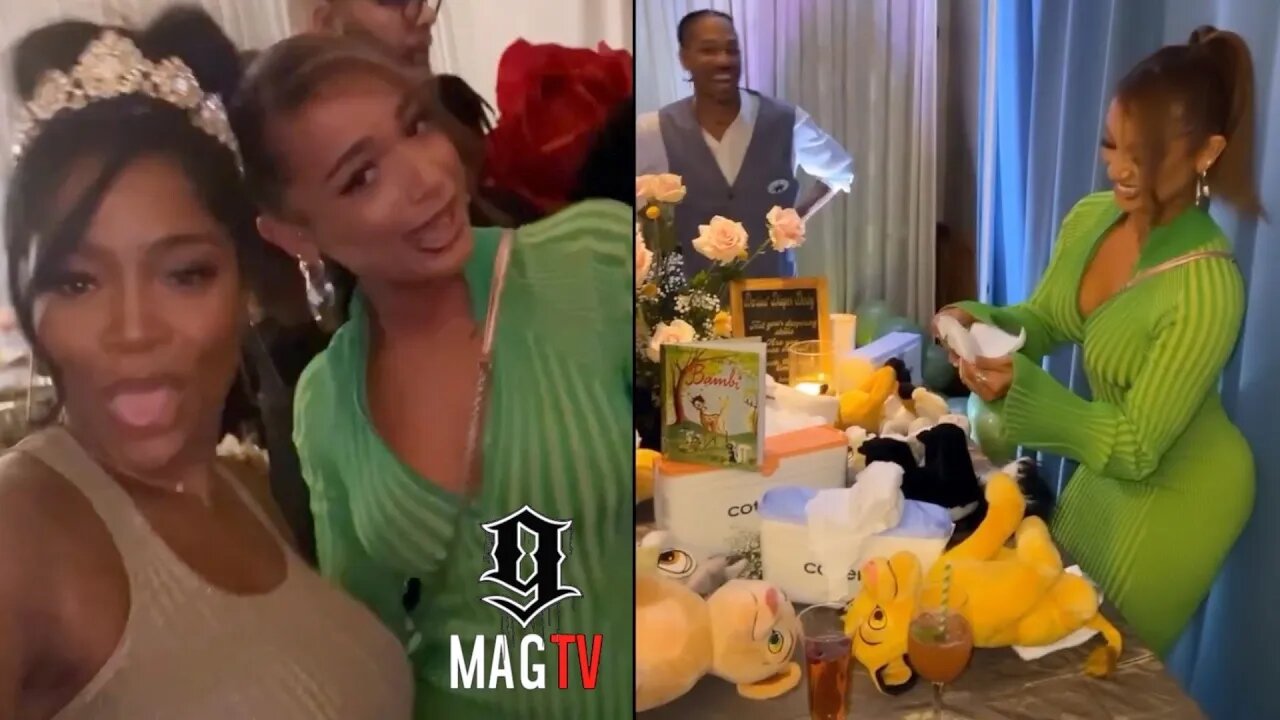 Danileigh Attends Keke Palmer's 1st Baby Shower! 👶🏽