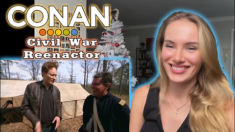 Conan Becomes A Civil War Reenactor!! Russian Girl First Time Watching!!!