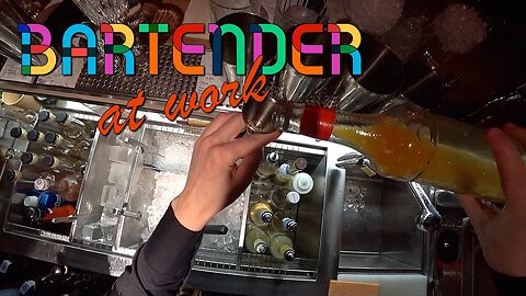 Barteder at work. Episode 2. #Gopro Basil, ginger, passion fruit and pepper by Mr.Tolmach