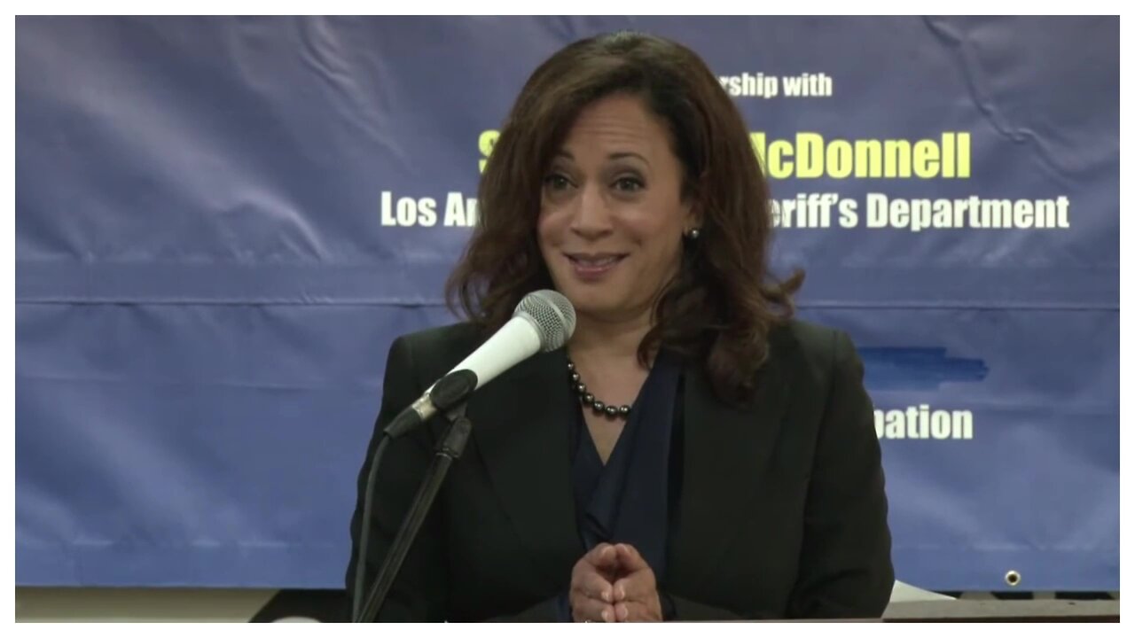 FLASHBACK - Kamala Harris - "welcome to the role model club...it's tough"