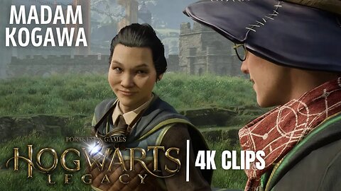First Flying Class With Madam Kogawa | Hogwarts Legacy 4K Clips