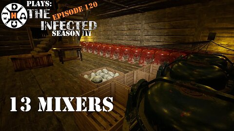 13 Concrete Mixers And A Metal Gate Completed! We Need More Power! The Infected Gameplay S4EP120