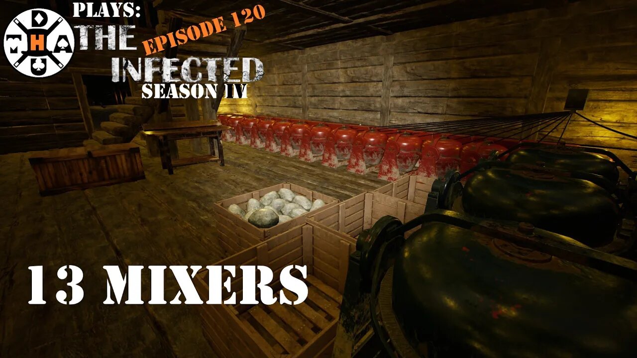 13 Concrete Mixers And A Metal Gate Completed! We Need More Power! The Infected Gameplay S4EP120