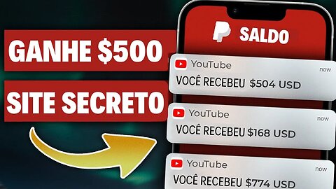 Ganhe $500 Por Hora Assistindo Vídeos Com Esse Site Novinho em Folha 🤑 | Ganhar Dinheiro Online