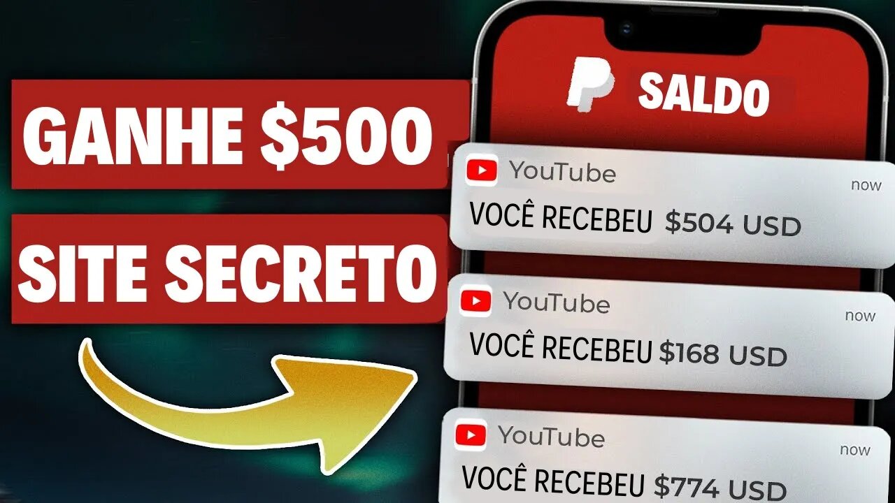 Ganhe $500 Por Hora Assistindo Vídeos Com Esse Site Novinho em Folha 🤑 | Ganhar Dinheiro Online