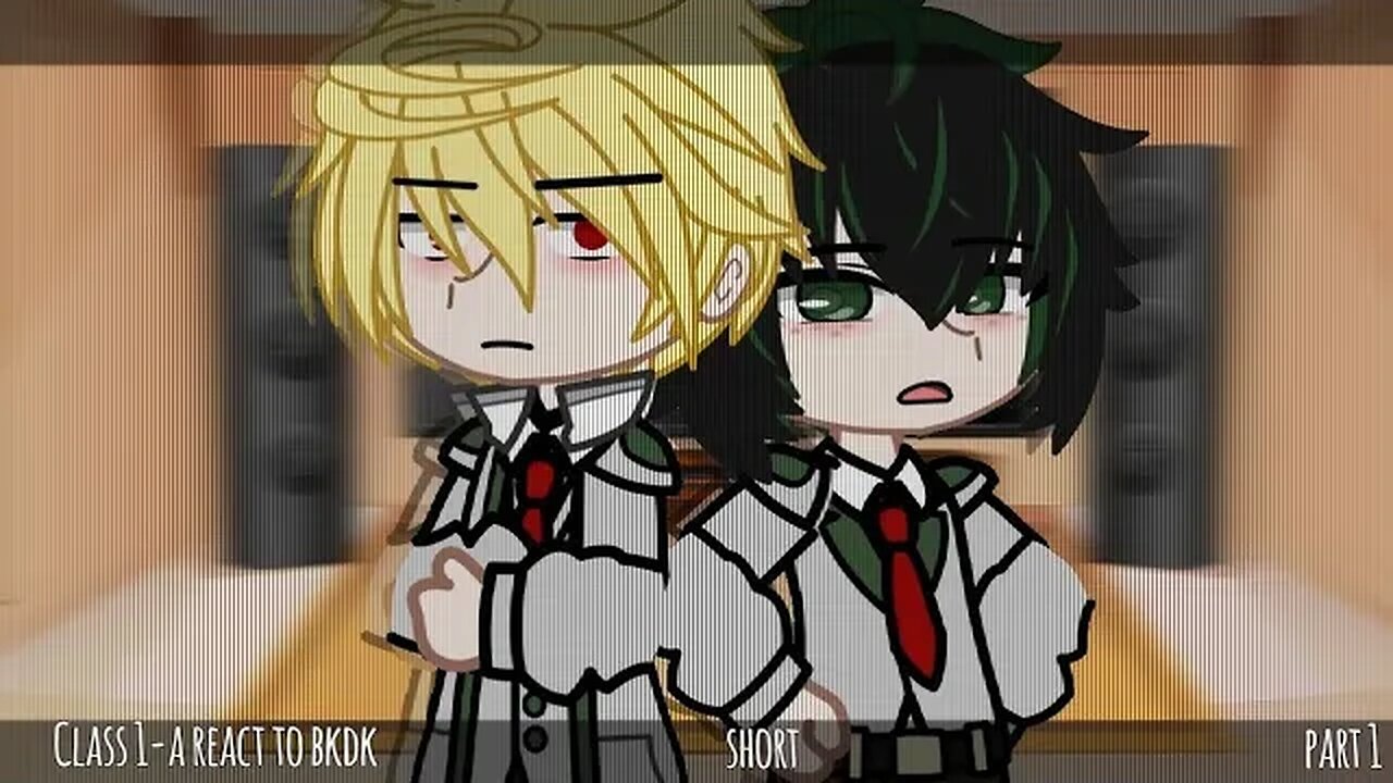 | • Class 1-A react to BkDk • | short | Part 1 | •spoilers(?)• |