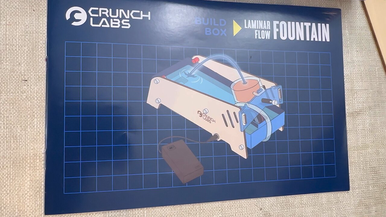 Build Crunch Labs 28 with us: the laminar flow fountain