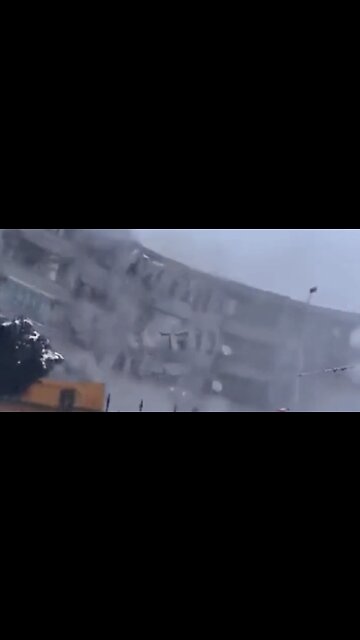 Hell on Earth in Turkey...The Buildings Continue to Fall