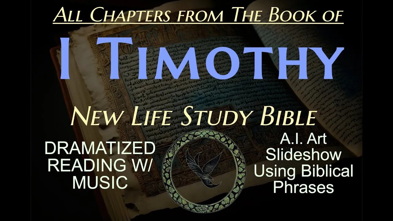 1 TIMOTHY - Dramatized BIBLE Audiobook - NLT Translation- New Testament- with Inspirational Music