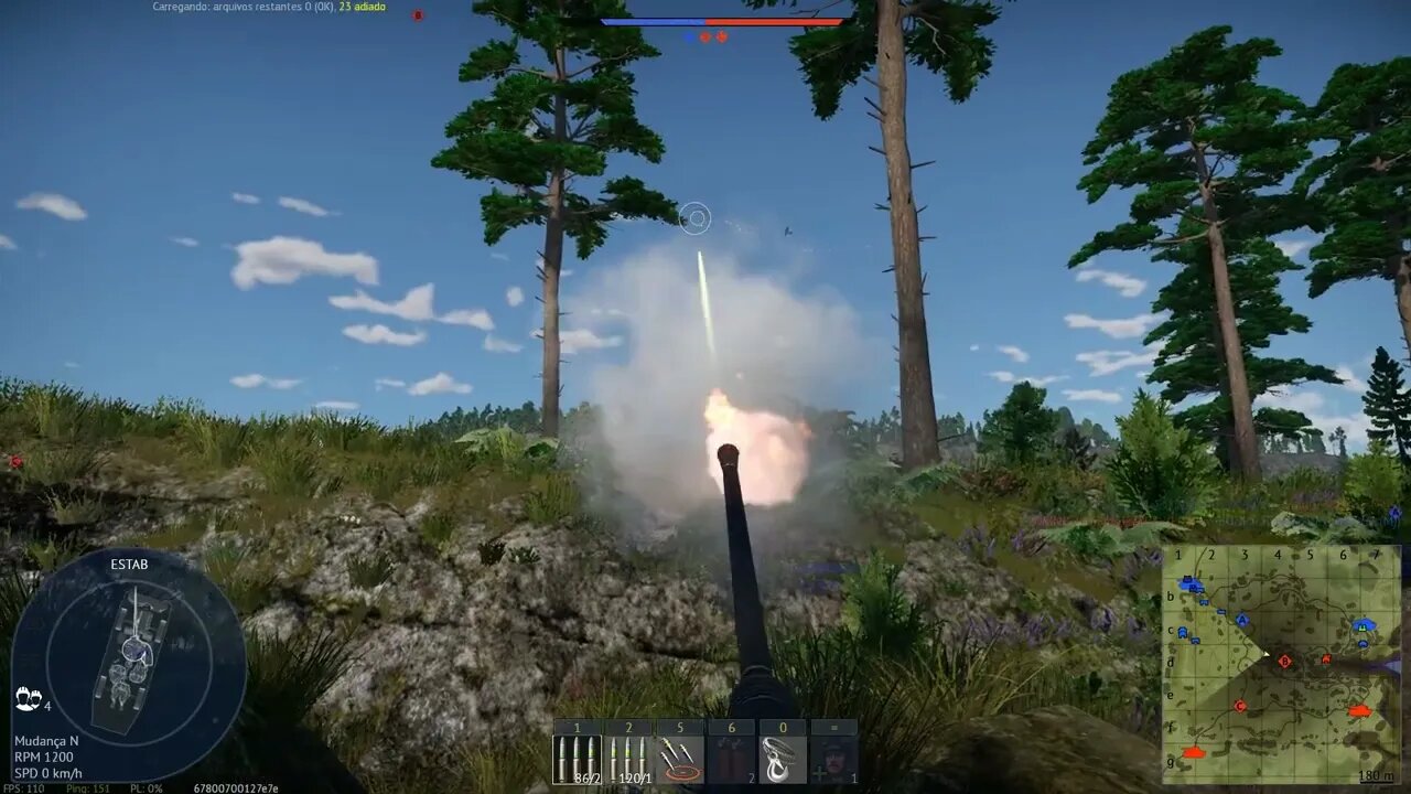 War Thunder: Momento de destruição do inimigo | Atire com GeForce