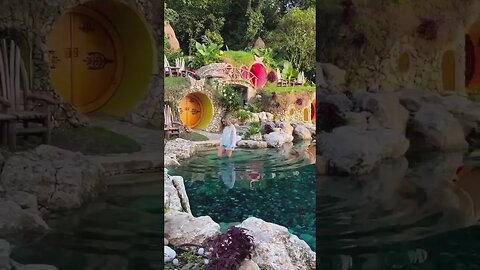 Fabulous moment at Tapasoli Hotel, Xilitla, Mexico