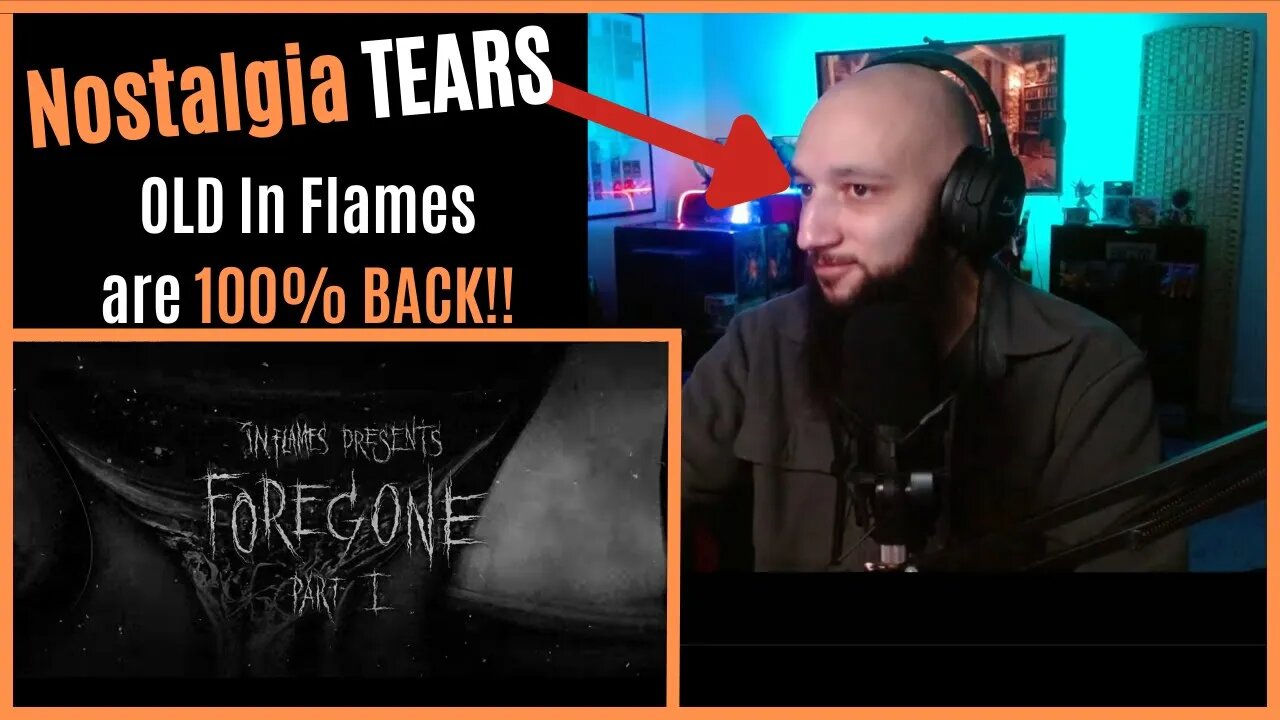 IN FLAMES - Foregone Pt 1 (OFFICIAL MUSIC VIDEO) | Reaction