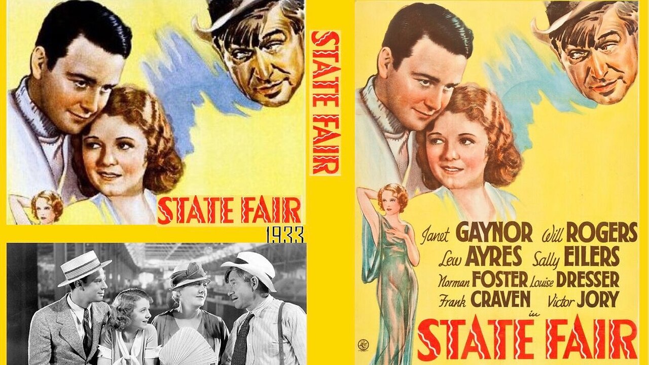 State Fair (1933 Full Movie) | Pre-Code/Musical/Dramedy | Janet Gaynor, Will Rogers, Lew Ayres. | Summary: An Iowa farmer (Will Rogers) and his wife bring their son, daughter (Janet Gaynor) and prize hog to a fair.