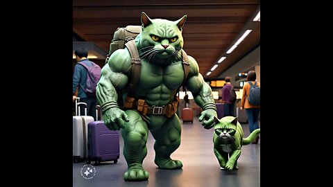 Survived in the forest 💯🔥 #catvideos #cat #cutecat #ai #animals #catstory
