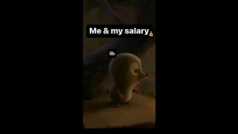 Me and my salary