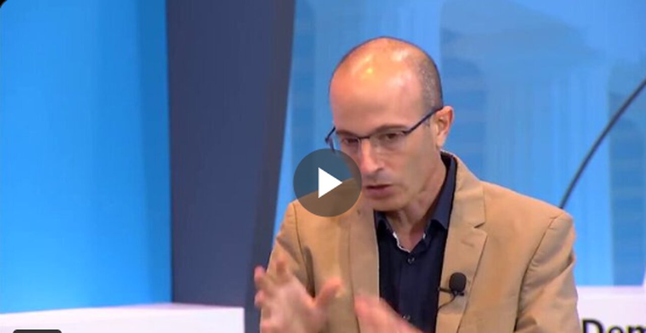 Yuval Noah Harari: "Covid is critical because this is what convinces people...