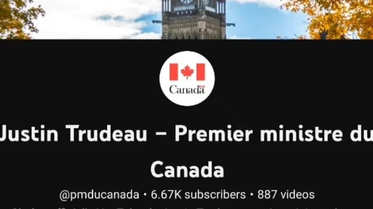 Justin Trudeau's Youtube Channel