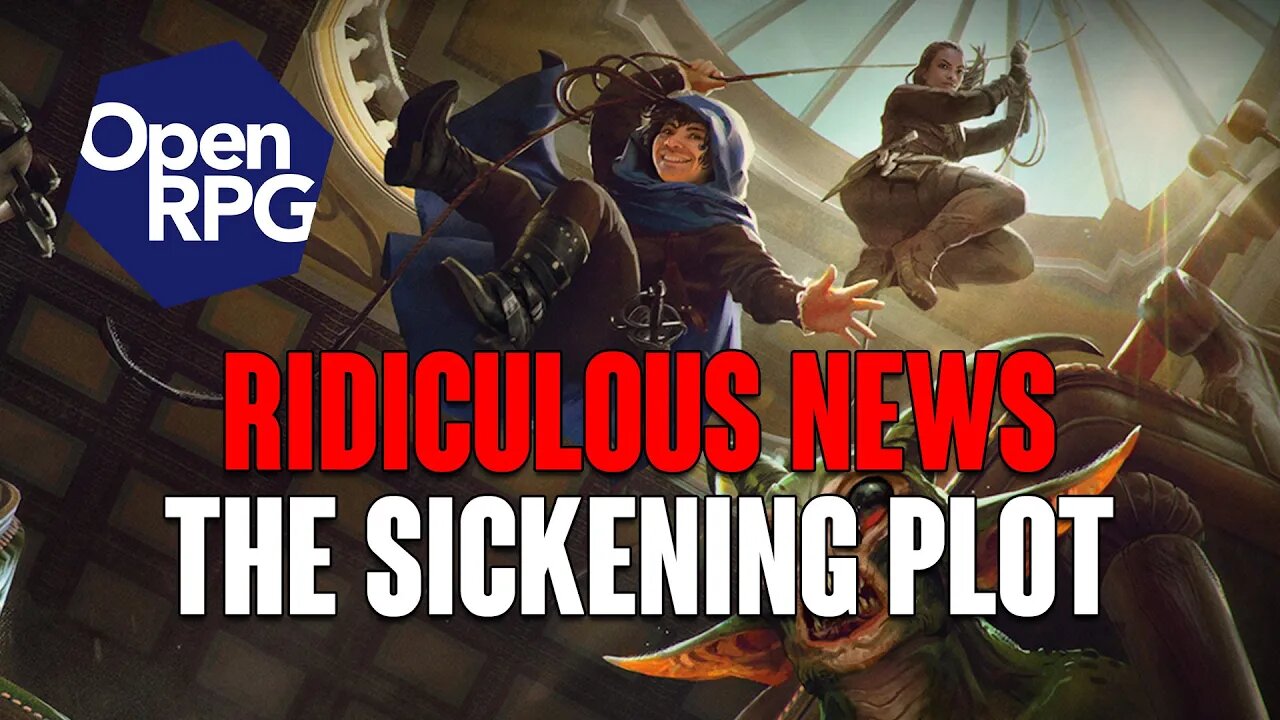 RIDICULOUS D&D OGL News! EXPOSING Wizards of the Coast SICKENING Plot!