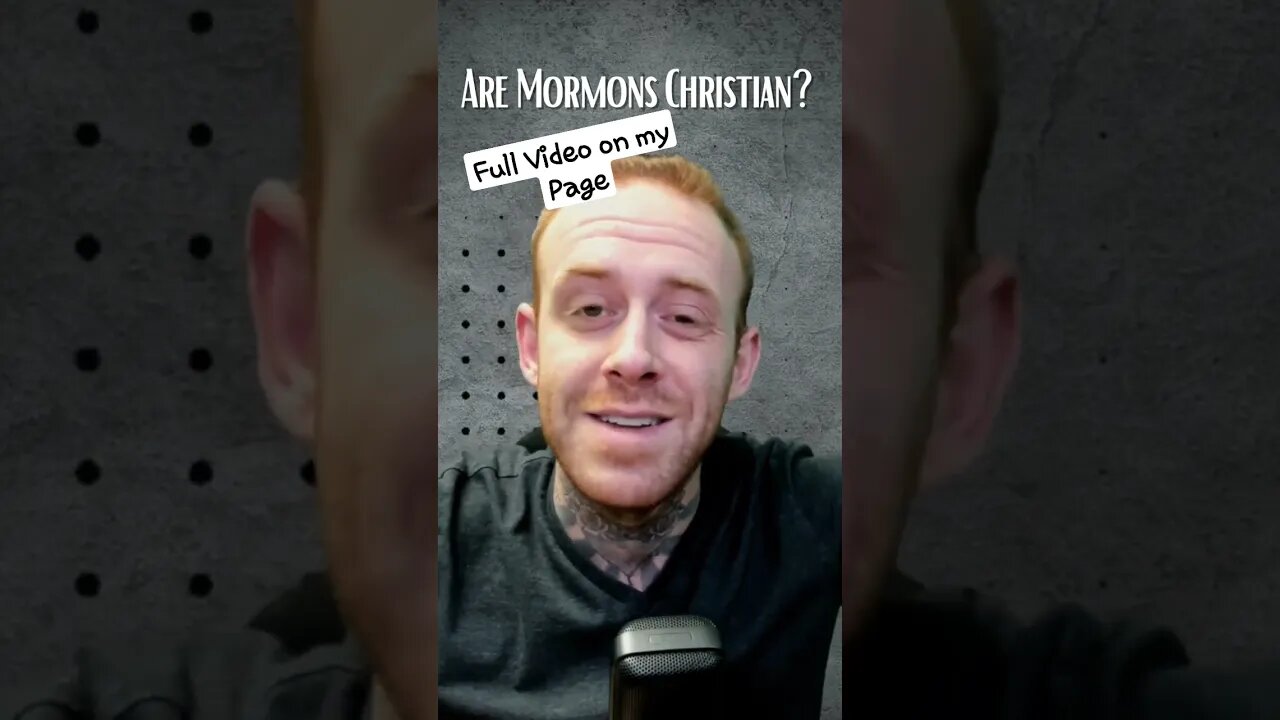 Are Mormons Christian!? Deep Dive available on my channel #jesus #god #bible #christian #faith