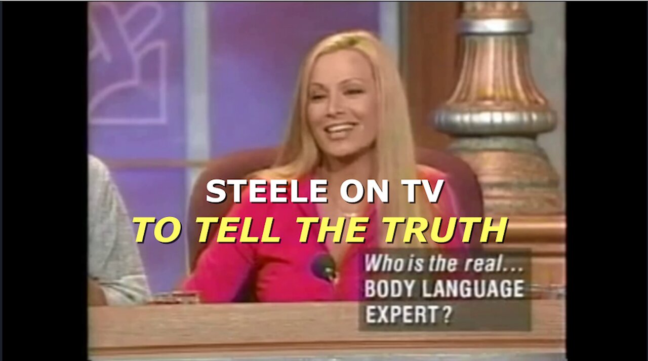 STEELE ON TV SHOW TO TELL THE TRUTH