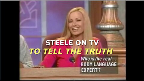 STEELE ON TV SHOW TO TELL THE TRUTH