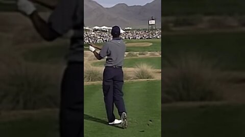 Should be a smooth 9 iron | Tiger Woods Hole In One