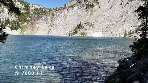 INCREDIBLE ALPINE BACKCOUNTRY CAMPING @ Chimney Lake! | Eagle Cap Wilderness | Wallowa Whitman | 4K