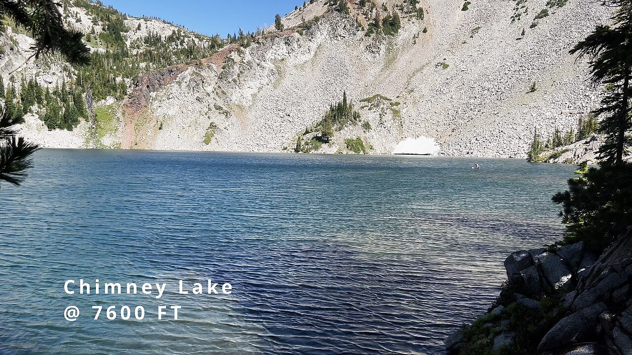 INCREDIBLE ALPINE BACKCOUNTRY CAMPING @ Chimney Lake! | Eagle Cap Wilderness | Wallowa Whitman | 4K