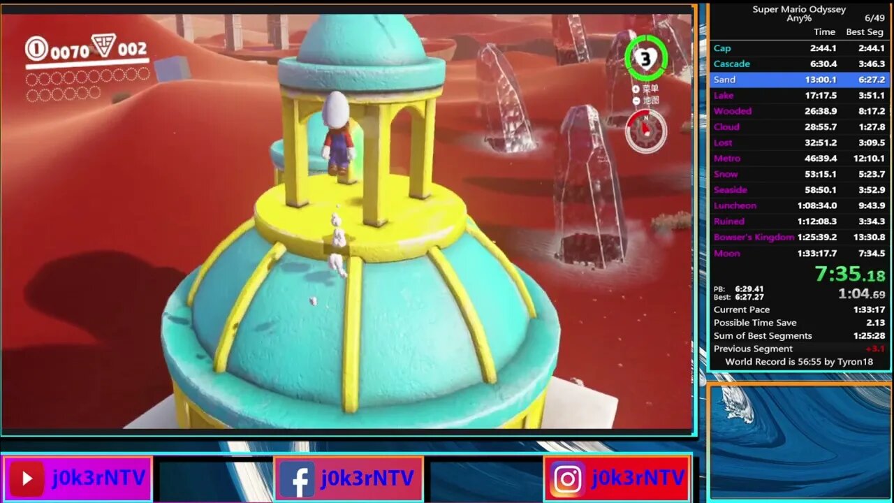 How to beat Super Mario Odyssey under 1 hour 30