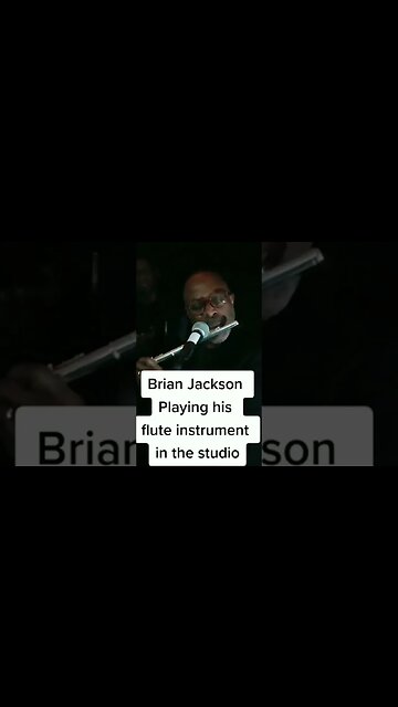 Brian Jackson Behind The Scenes in the studio....🎵🔥