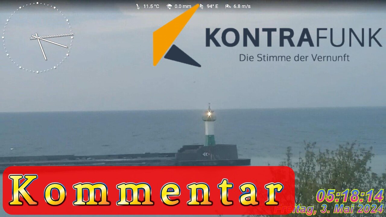 Kontrafunk aktuell vom 03.05.2024 - Der Kommentar Hans Hofmann-Reinecke #news, #habeck, #baerbock