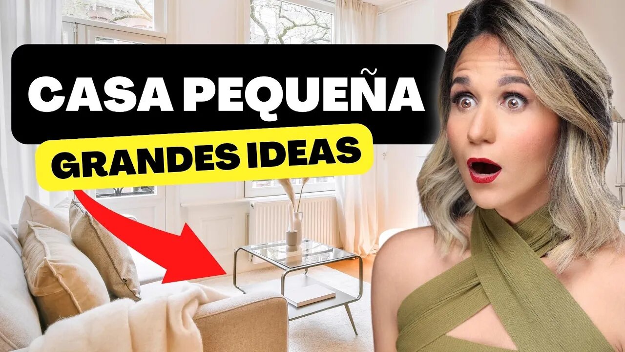 10 IDEAS PARA DECORAR TU CASA PEQUEÑA 😱 Decoración Lujosa y Elegante