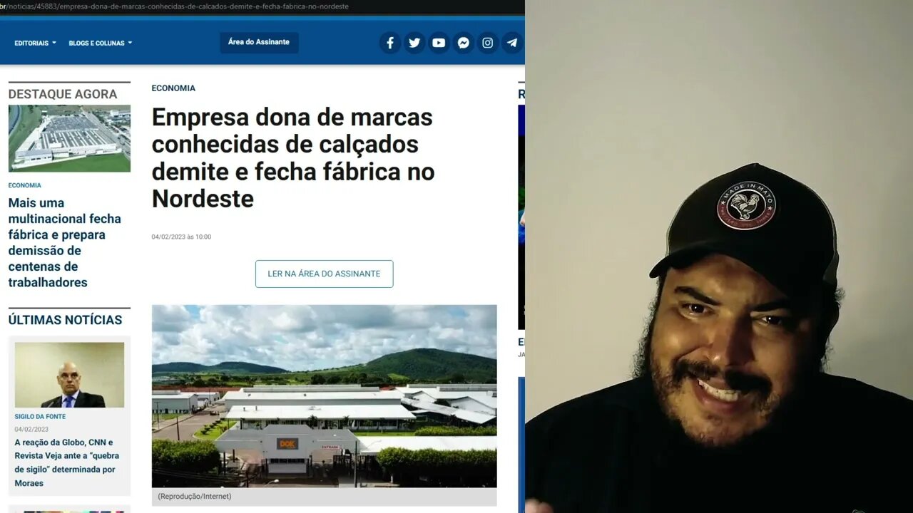 Mais uma Empresa demite 500 funcionários em Sergipe Nordeste - 06/02/2023