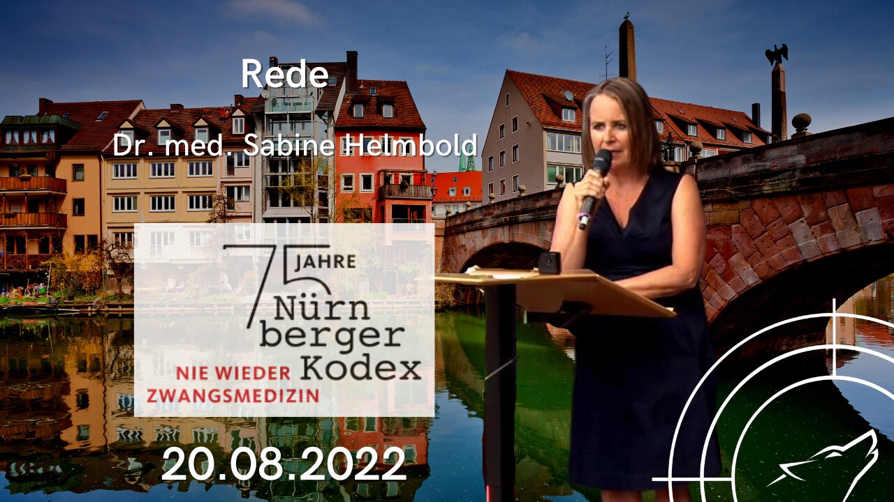 75 Jahre Nürnberger Kodex - Rede Dr. med. Sabine Helmbold - 20.08.2022
