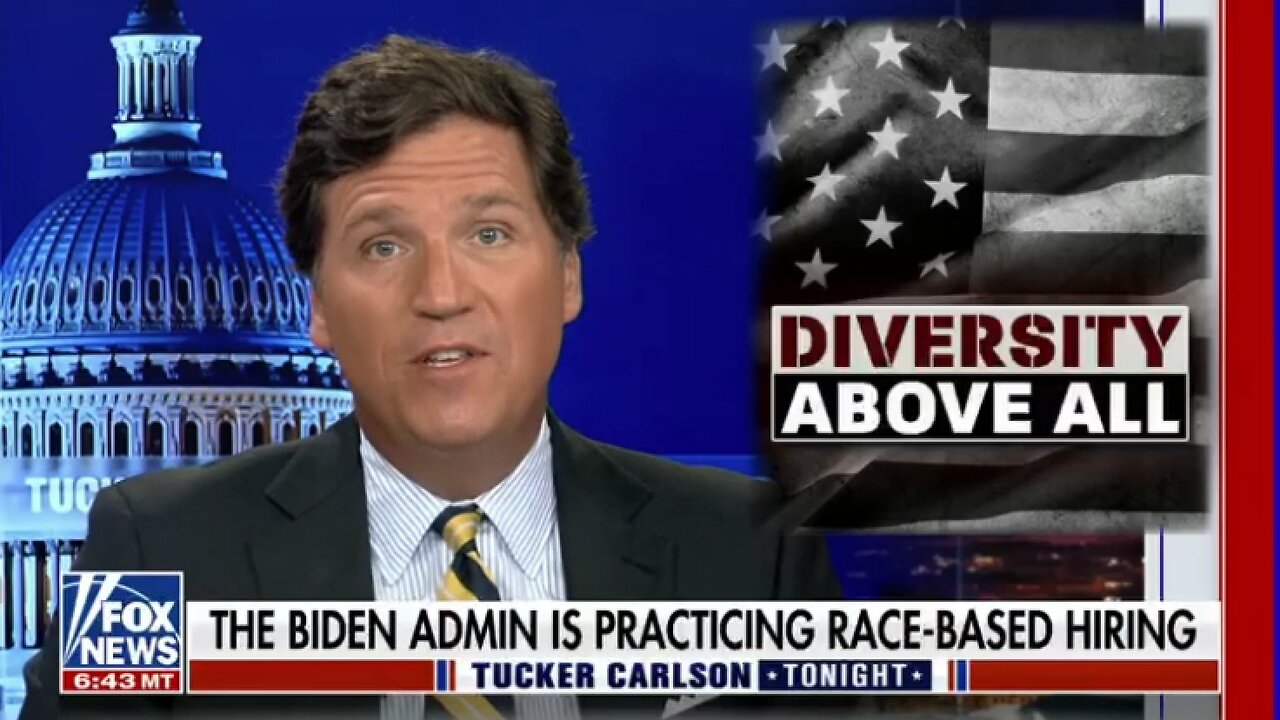 The Biden admin is practicing race-based hiring