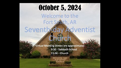 Sabbath School: Themes in the Gospel of John - TBD / Church: Communion Sabbath - Pastor Franklin